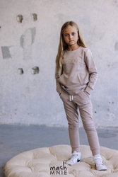 MashMnie Spodnie Wolf Beż