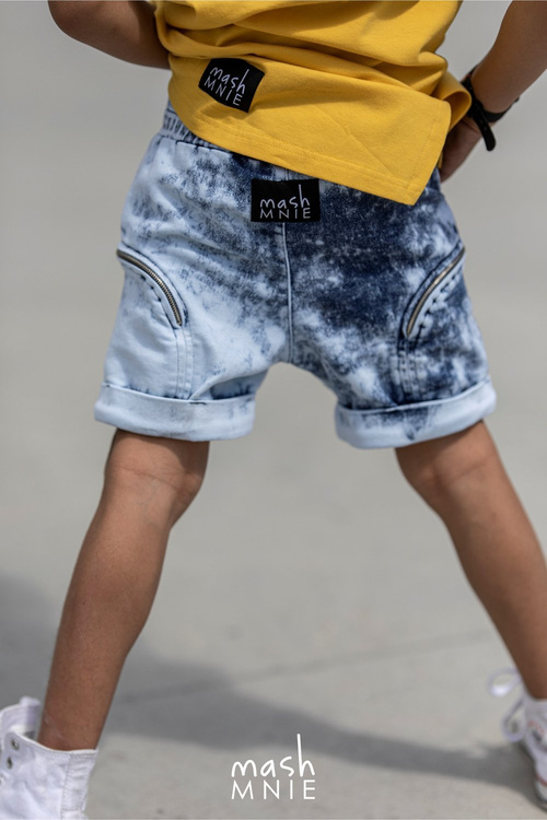 Shorts Taschen Blau