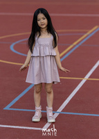 Rüschenkleid Rosa