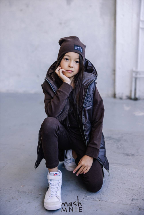 Hooded Sweatshirt WILD WOLF Black