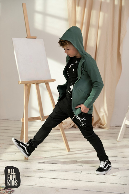 All For Kids Jeans Knit Black