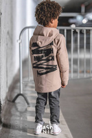 Känguru-Sweatshirt Beige 