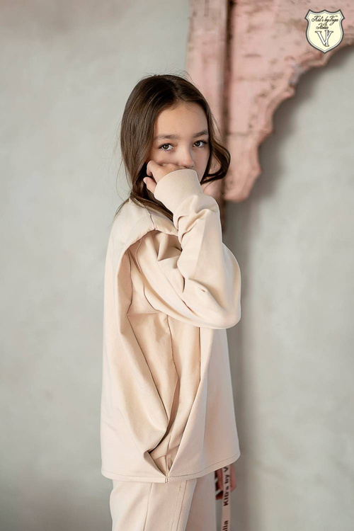 Kids By Voga Sweatshirt Beige
