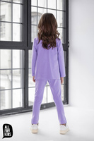 All Spodnie Eleganckie Fiolet