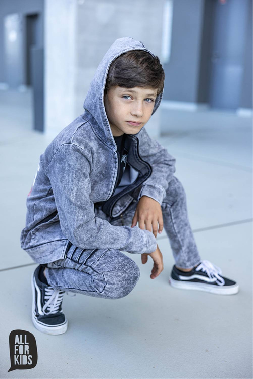 Hooded Sweatshirt Blue