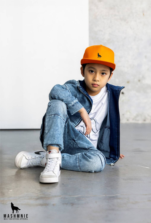 MashMnie Pants Acid Wash Blue 