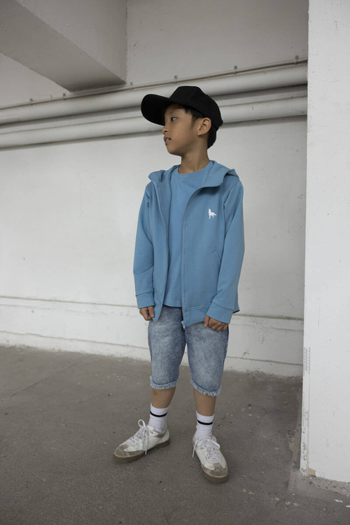 MashMnie Szorty Long Blue