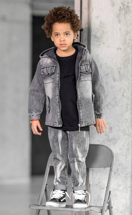 MashMnie Trousers Boyfriend Grey