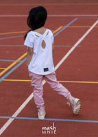 MashMnie Spodnie Boyfriend Pink