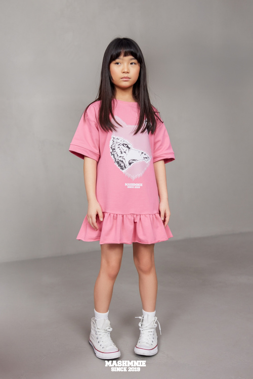 All For Kids Jeans Kleid Blau