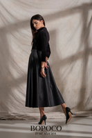 TIULOWA SPÓDNICZKA Z DŁUŻSZYM TYŁEM