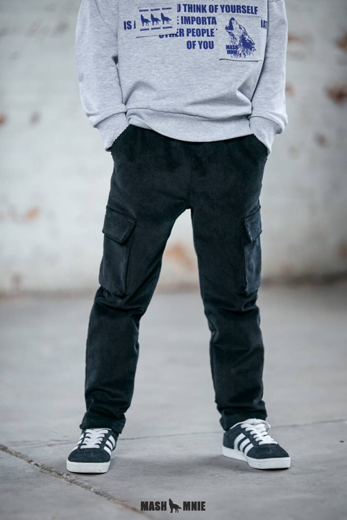 MashMnie Wild City Bluza Szara