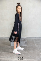 MashMnie Dress Blush Tulle Pink