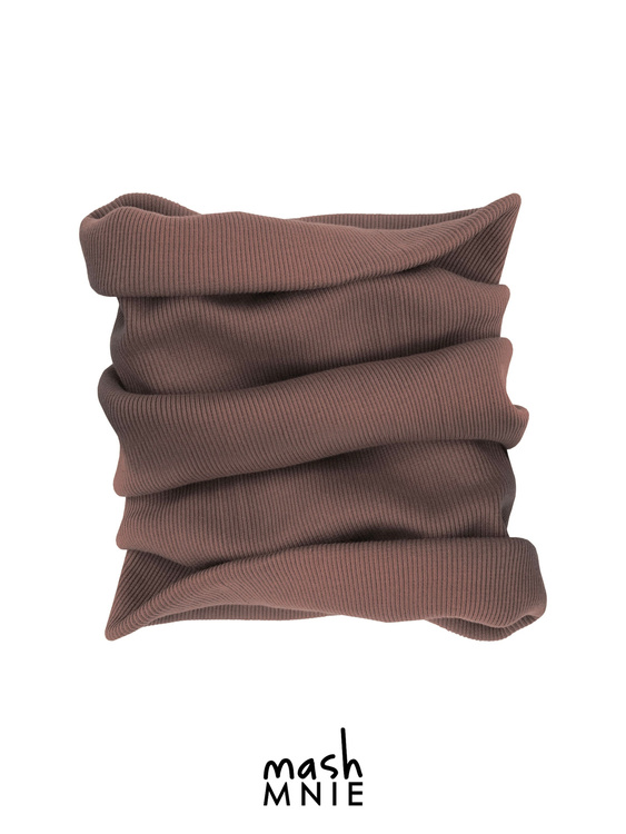 MashMnie BrownTube Scarf