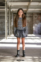 MashMnie Wild Spódnica Jeans Szara