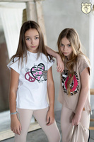 Kids By Voga T-shirt Serce