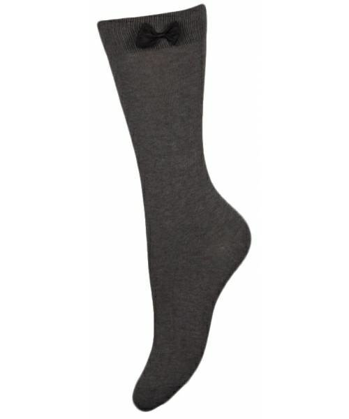 KNEE SOCKS  GREY BOW