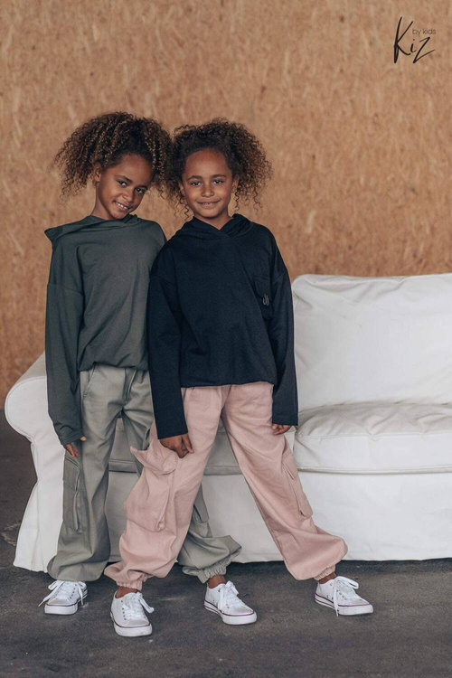 Hose kariert mit rotem Band