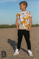 Abgenähte Baggy Pants