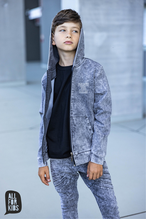 Hooded Sweatshirt Blue