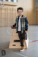 ALL FOR KIDS JACKET SPRING NAVY BLUE