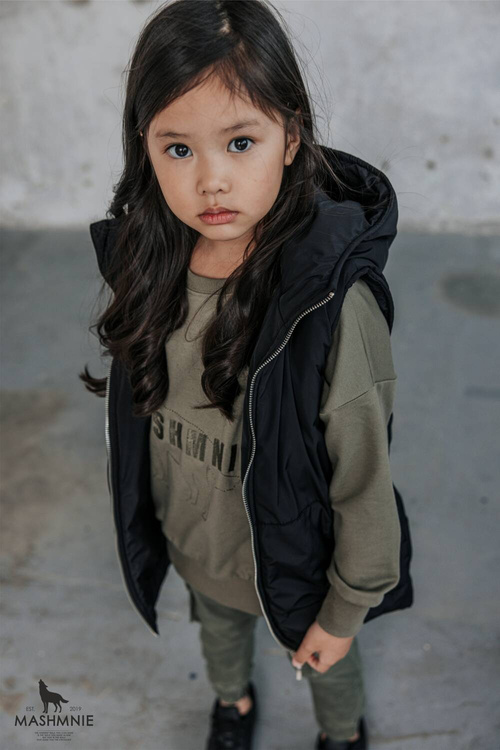 MashMnie Trainingsanzug Hose Beige