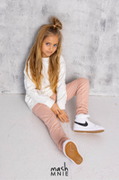 MashMnie Bluza Reglan Puff Kremowy