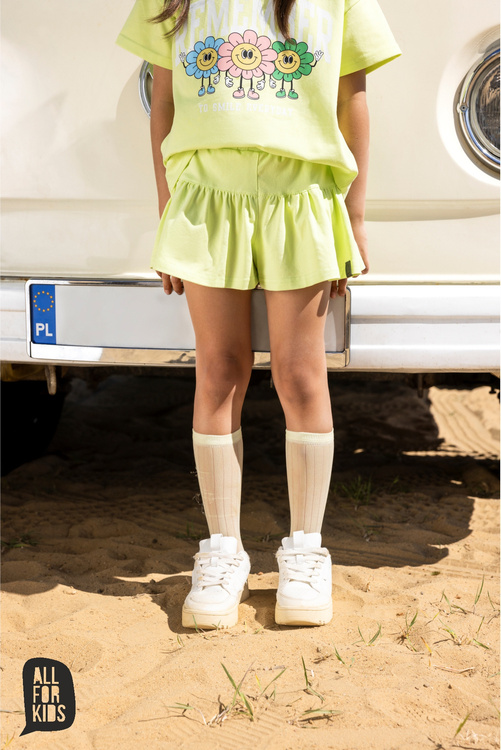 Komplet dziewczęcy Limonka