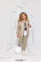 MashMnie Tracksuit Pants Beige