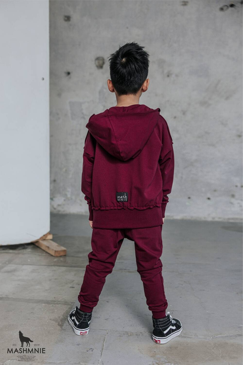 Sweatshirt mit Kapuze WILD WOLF Schwarz                                                 