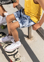 Shorts mit Tasche Blau