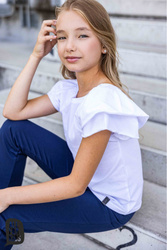 ALL FOR KIDS T-SHIRT FRILLS