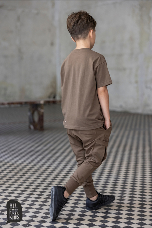 All For Kids Spodnie Bojówki Toffi