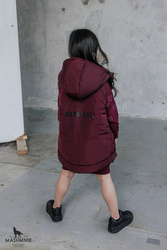MashMnie Kamizelka Bordo