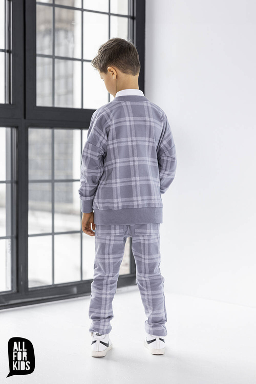 All For Kids Business-Hose Kariert