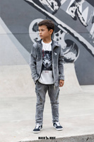 MashMnie Wild City T-shirt Wolf Śmietankowy