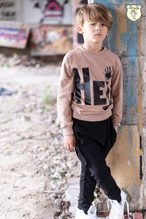 Kids By Voga Black Tracksuit Pants