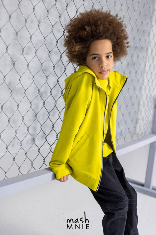 Sweatshirt mit Kapuze WILD WOLF Schwarz