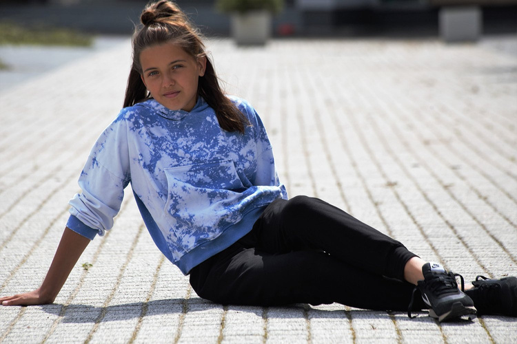 Qba Tie Dye Sweatshirt