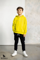 MashMnie WHISPERS Bluza Reglan Haft 3D Limonka