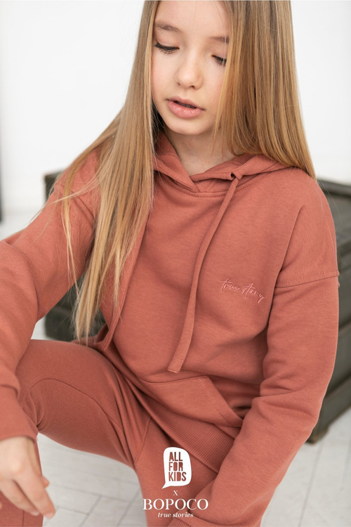 Girls' tracksuit Coral