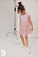 All For Kids Dress Positive Pink