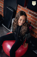 Kids By Voga Dres Dziewczęcy Czarny