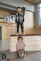 ALL FOR KIDS JACKET SPRING NAVY BLUE