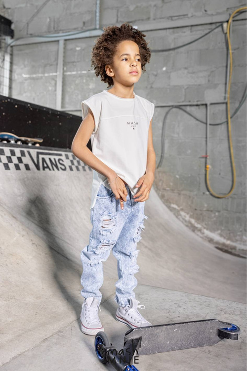 MashMnie Jeansy Boyfriend Blue