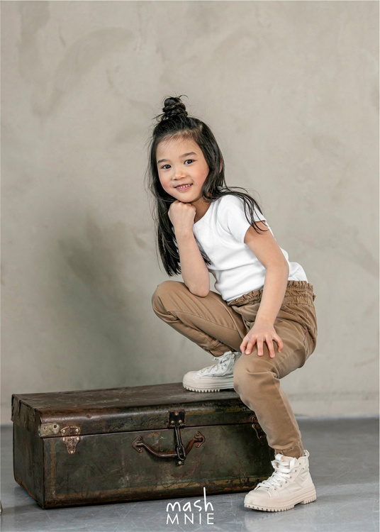 MashMnie T-shirt Pudding Weiß