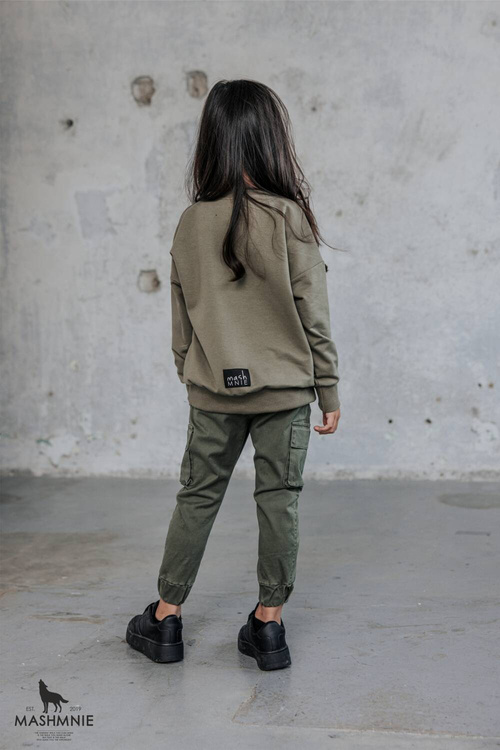 MashMnie Trainingsanzug Hose Beige