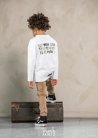 MashMnie Spodnie Bojówki Beż