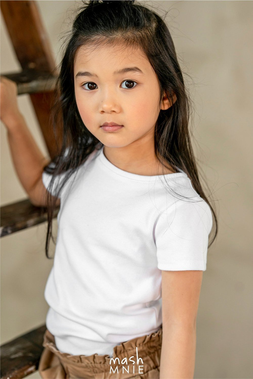 MashMnie T-shirt Pudding Weiß