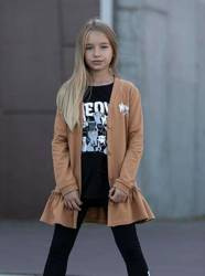 All For Kids Honig Strickjacke